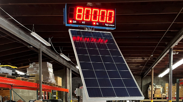 Custom Railroad Solar Solution Being Prepped for Installation