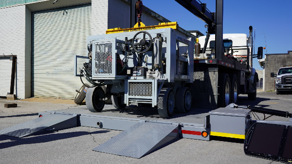 Solar Powered Portable Axle Scale