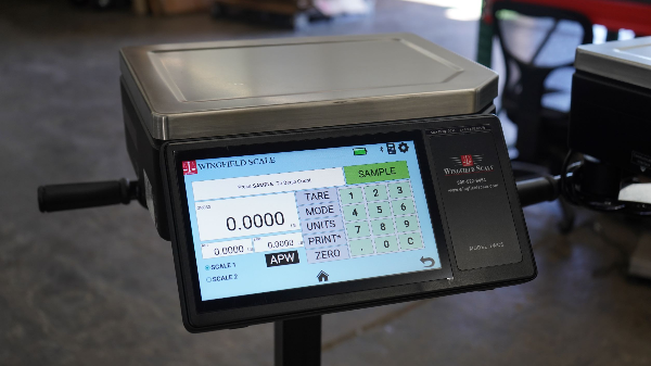 TWCS Touchscreen Counting Scale