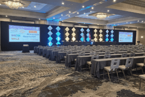 NCWM Interim Meeting conference room in Mobile Alabama where WingScan presented volumetric scanning standards January 2026